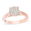 Thumbnail Image 1 of Previously Owned - 1/3 CT. T.W. Composite Diamond Ring in 10K Rose Gold
