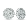 Thumbnail Image 1 of Previously Owned - 1/2 CT. T.W. Multi-Diamond Stud Earrings in 10K White Gold