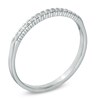 Thumbnail Image 2 of Previously Owned - 1/10 CT. T.W. Diamond Band in Sterling Silver