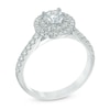 Thumbnail Image 2 of Previously Owned - 1 CT. T.W. Diamond Double Frame Engagement Ring in 14K White Gold