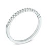 Thumbnail Image 2 of Previously Owned - 1/6 CT. T.W. Diamond Band in 14K White Gold