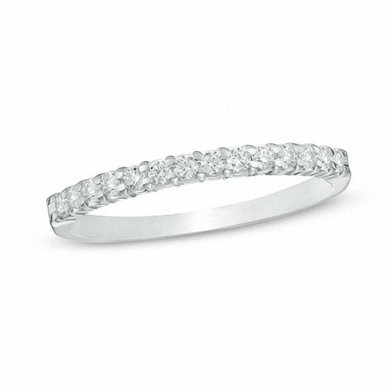 Previously Owned - 1/4 CT. T.w. Diamond Band in 14K White Gold