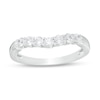 Thumbnail Image 0 of Previously Owned - 1/2 CT. T.W. Diamond Contour Anniversary Band in 14K White Gold