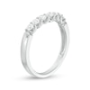 Thumbnail Image 1 of Previously Owned - 1/2 CT. T.W. Diamond Contour Anniversary Band in 14K White Gold