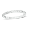 Thumbnail Image 1 of Previously Owned - Love's Destiny by Peoples 1/4 CT. T.W. Diamond Wedding Band in 14K White Gold (I/I1)