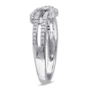 Thumbnail Image 2 of Previously Owned - 1/4 CT. T.W. Diamond Double  Ring in 10K White Gold