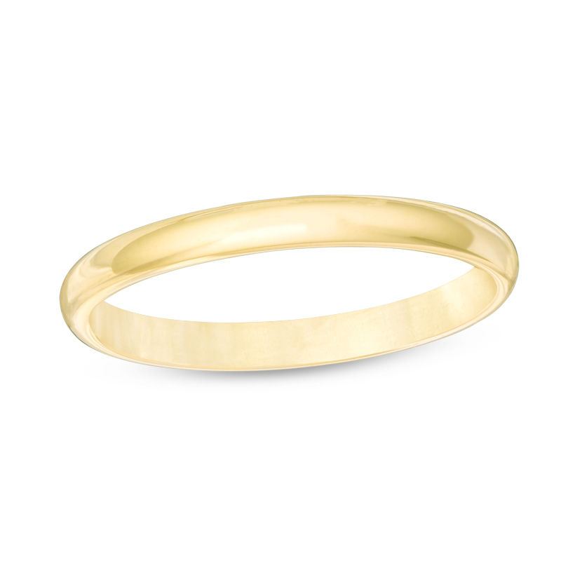 Main Image 1 of Previously Owned - 2.0mm Comfort-Fit Wedding Band in 14K Gold