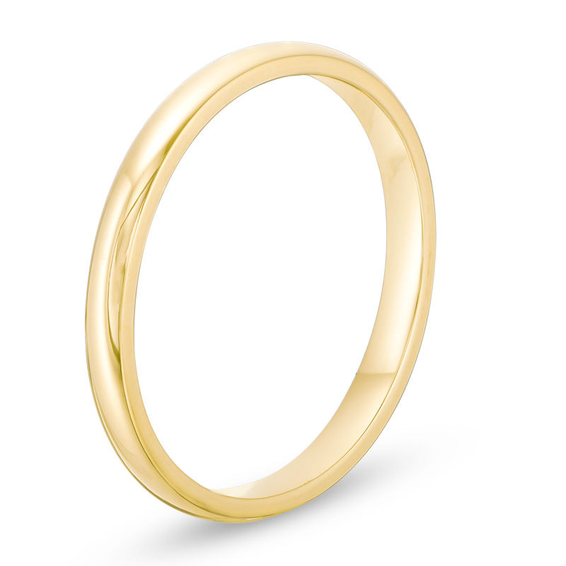 Main Image 2 of Previously Owned - 2.0mm Comfort-Fit Wedding Band in 14K Gold