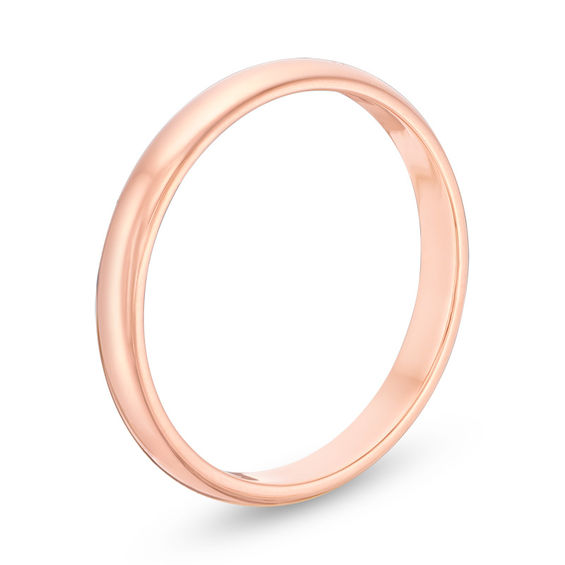 Previously Owned - 2.0mm Wedding Band in 10K Rose Gold