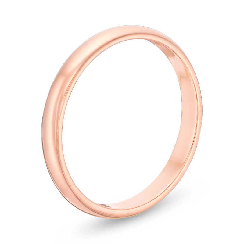 Main Image 2 of Previously Owned - 2.0mm Wedding Band in 10K Rose Gold