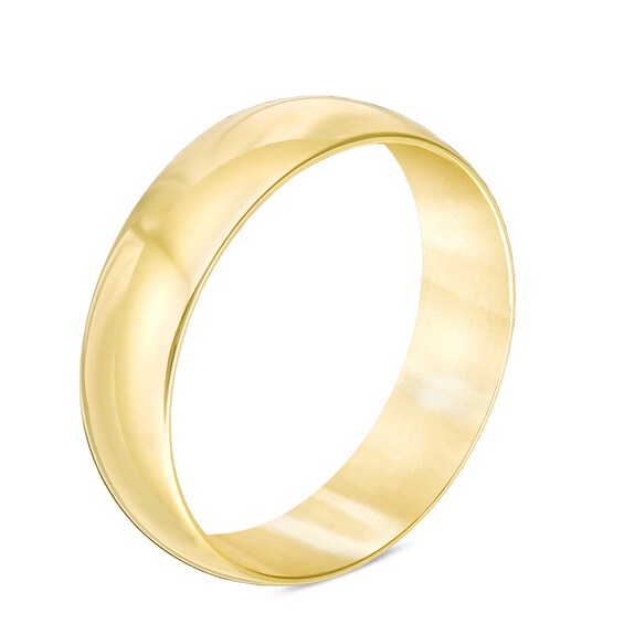 Previously Owned - 6.0mm Comfort-Fit Wedding Band in 14K Gold