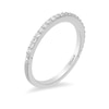 Thumbnail Image 2 of Previously Owned - Enchanted Disney Princess 1/5 CT. T.W. Diamond Band in 14K White Gold