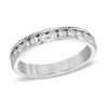 Thumbnail Image 1 of Previously Owned - 1/2 CT. T.W.  Diamond Anniversary Band in 18K White Gold (E/I1)