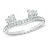Thumbnail Image 1 of Previously Owned - 1/3 CT. T.W. Diamond Solitaire Enhancer in 10K White Gold