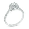 Thumbnail Image 2 of Previously Owned - 1/2 CT. T.W. Diamond Double Frame Engagement Ring in 10K White Gold