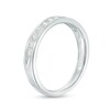 Thumbnail Image 2 of Previously Owned - 1/5 CT. T.W. Diamond Channel-Set Band in 10K White Gold