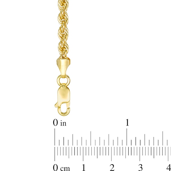 Previously Owned - Gauge Rope Chain Necklace in 14K Gold