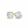 Thumbnail Image 1 of Previously Owned - 2 CT. T.W. Diamond Solitaire Stud Earrings in 18K Gold (I/VS2)