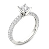 Thumbnail Image 2 of Previously Owned - 1 CT. T.W. Princess-Cut Diamond Engagement Ring in 14K White Gold