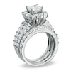 Thumbnail Image 2 of Previously Owned - 3 CT. T.W. Diamond Semi-Mount Three-Piece Bridal Set in 14K White Gold