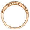 Thumbnail Image 3 of Previously Owned - 1/4 CT. T.W. Diamond Anniversary Band in 14K Rose Gold (I/I2)
