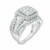 Previously Owned - 2 CT. T.W. Composite Diamond Layered Frame Ring in 10K White Gold