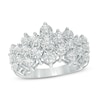 Thumbnail Image 1 of Previously Owned - 1/2 CT. T.W. Diamond Pyramid Band in 10K White Gold