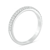 Thumbnail Image 2 of Previously Owned - 1/3 CT. T.W. Diamond Double Row Anniversary Band in 14K White Gold