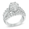 Thumbnail Image 2 of Previously Owned - 3 CT. T.W. Composite Diamond Engagement Ring in 14K White Gold