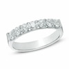Thumbnail Image 0 of Previously Owned - 3/4 CT. T.W. Diamond Seven Stone Anniversary Band in 14K White Gold (I/SI2)