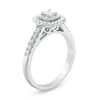 Thumbnail Image 2 of Previously Owned - 1/2 CT. T.W. Princess-Cut Diamond Double Frame Engagement Ring in 14K White Gold