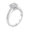 Thumbnail Image 2 of Previously Owned - 5/8 CT. T.W. Diamond Frame Engagement Ring in 10K White Gold