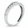 Thumbnail Image 2 of Previously Owned - Ladies' 1/6 CT. T.W. Diamond Wedding Band in 10K White Gold