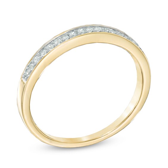Previously Owned - 1/10 CT. T.w. Diamond Wedding Band in 10K Gold