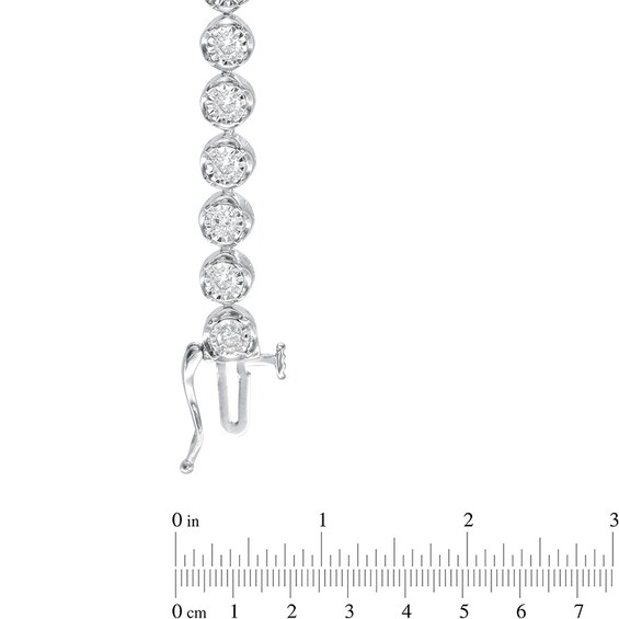 Previously Owned - 2 CT. T.w. Diamond Tennis Bracelet in 14K White Gold