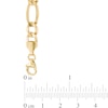 Thumbnail Image 2 of Previously Owned - Men's 7.2mm Light Figaro Chain Necklace in 14K Gold - 26"