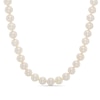 Thumbnail Image 1 of Previously Owned-6.0-7.0mm Freshwater Cultured Pearl Strand Necklace with 14K Gold Clasp