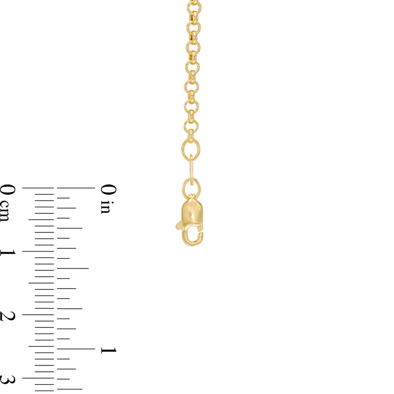 Main Image 2 of Previously Owned - Men's 2.3mm Rolo Chain Necklace in 14K Gold - 30"