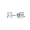 Thumbnail Image 1 of Previously Owned - 1/3 CT. T.W. Diamond Solitaire Stud Earrings in 14K White Gold