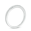 Thumbnail Image 2 of Previously Owned - Diamond Accent Wedding Band in 14K White Gold (H/SI2)