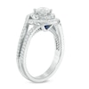 Thumbnail Image 2 of Previously Owned - Vera Wang Love Collection 1 CT. T.W. Diamond Split Shank Engagement Ring in 14K White Gold