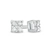 Thumbnail Image 1 of Previously Owned - 1/4 CT. T.W. Composite Diamond Square Stud Earrings in 10K White Gold