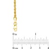 Thumbnail Image 2 of Previously Owned - 020 Gauge Rope Chain Necklace in 14K Gold - 22"