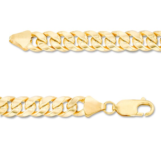 Previously Owned - Made in Italy 6.8mm Cuban Link Chain Bracelet in 14K Gold - 8.5"