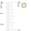 Thumbnail Image 2 of Previously Owned - 1/8 CT. T.W. Diamond Solitaire Stud Earrings in 10K Gold