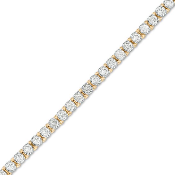 Previously Owned - 4 CT. T.w. Diamond Tennis Bracelet in 10K Gold