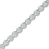 Thumbnail Image 1 of Previously Owned - 1 CT. T.W. Composite Diamond Tennis Bracelet in 10K White Gold