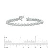 Thumbnail Image 3 of Previously Owned - 1 CT. T.W. Composite Diamond Tennis Bracelet in 10K White Gold