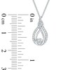 Thumbnail Image 3 of Previously Owned - Interwoven™ 1/10 CT. T.W. Diamond Pendant in Sterling Silver - 19"