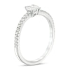 Thumbnail Image 2 of Previously Owned - Ever Us® 1/3 CT. T.W. Two-Stone Pear-Shaped Diamond Ring in 10K White Gold